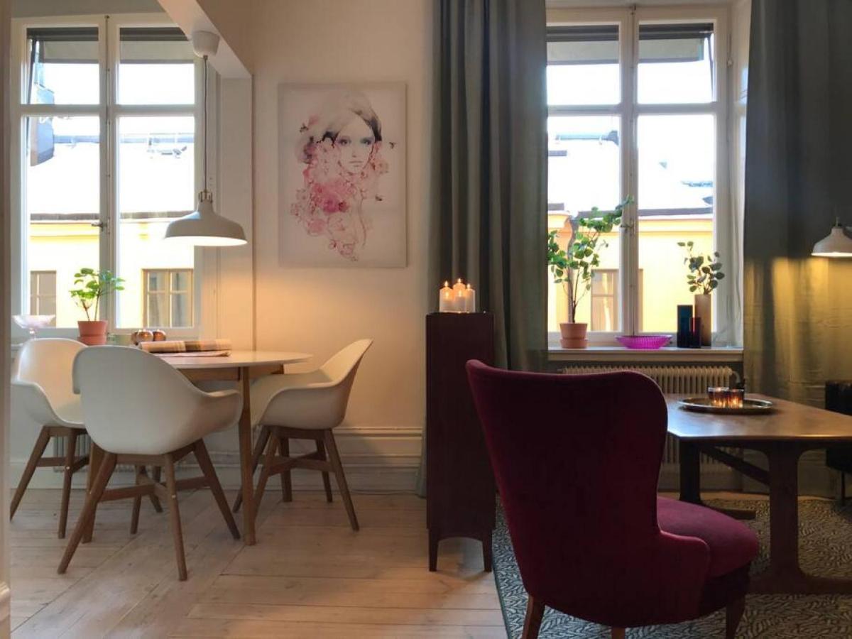 Bohemian And Light One Room Apartment In Sofo 31Sqm Stockholm Bagian luar foto