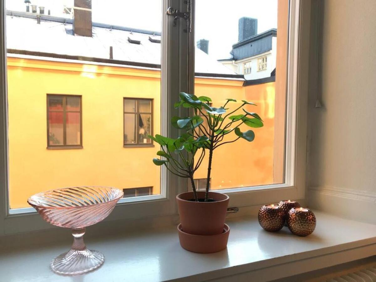 Bohemian And Light One Room Apartment In Sofo 31Sqm Stockholm Bagian luar foto